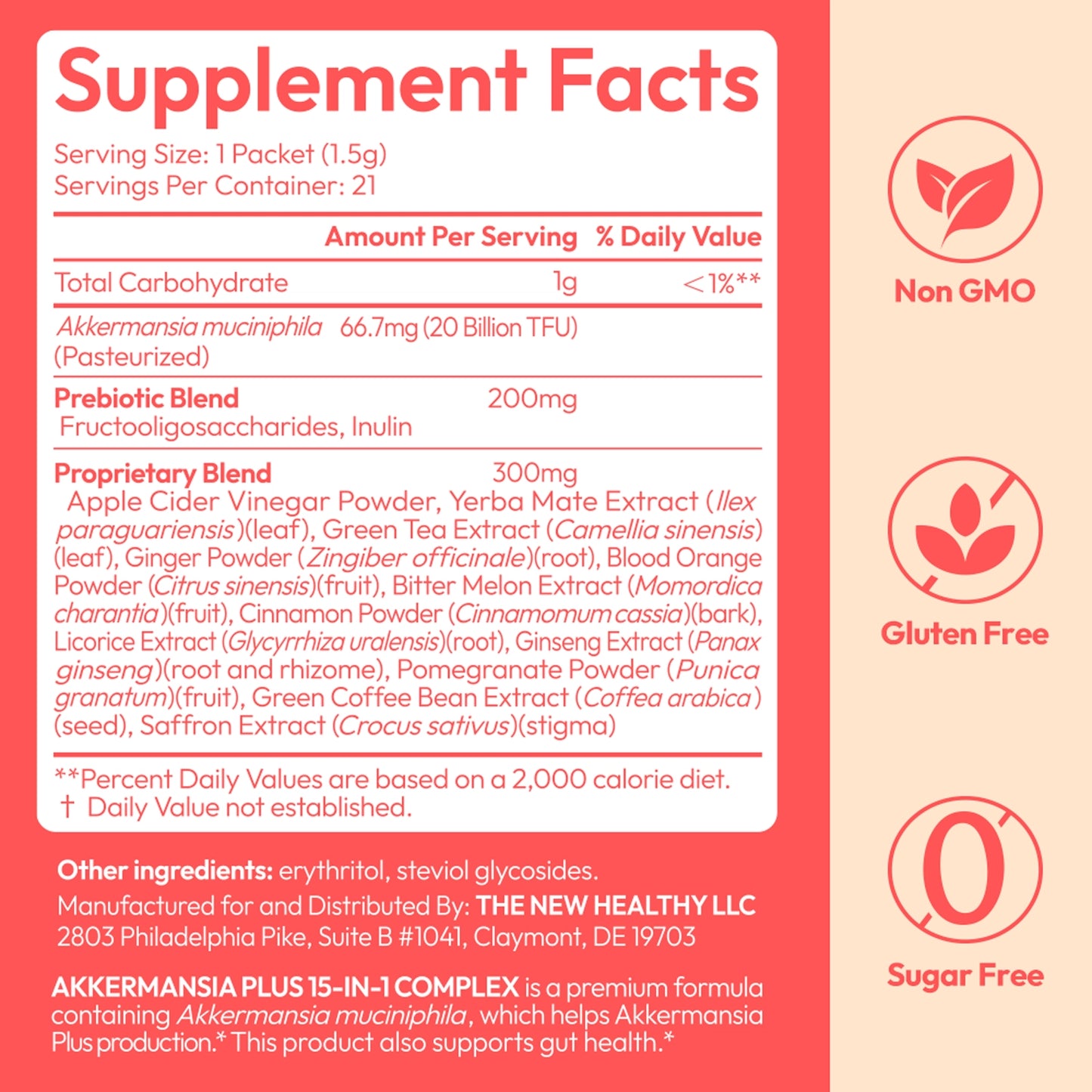GLP-1 Supplement 15-in-1 Complex